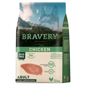 Bravery Adulto 12kg Pollo