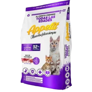 Appetit  Gato Adulto 10kg todas las edades