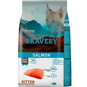 Bravery Adult Cat kitten 2kg Salmon