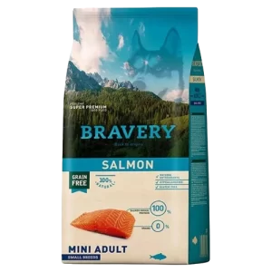 Bravery mini Adult Salmon 2kg