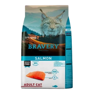 Bravery Cat Adulto Salmon 2kg